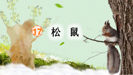 17《松鼠》(课件)五年级上册语文部编版