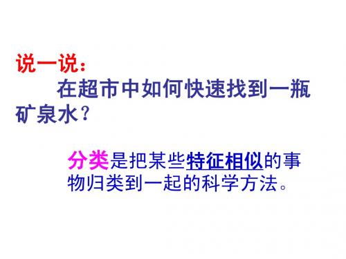常见的动物(第一、二课时)