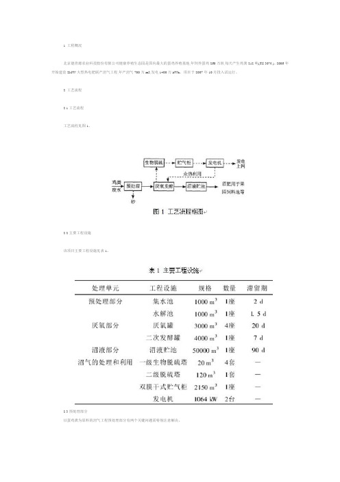 北京德青源健康养殖生态园2MW沼气发电工程