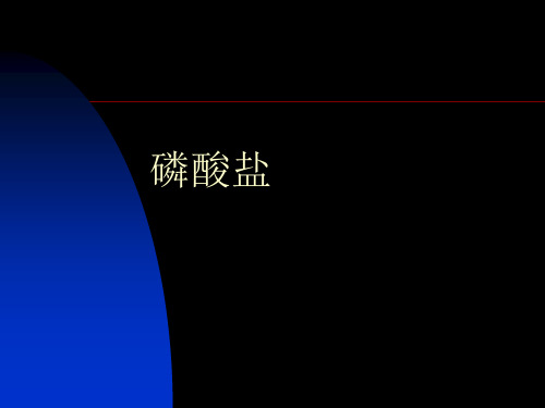 019生产工艺-磷酸盐