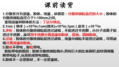 高中化学   胶体课件