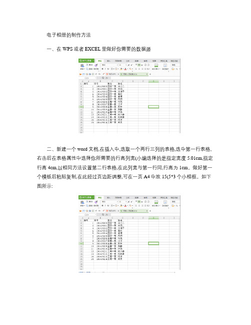 电子相册的制作方法(精)