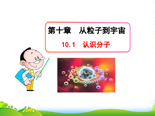 沪粤版八年级物理下册10.1 认识分子 课件