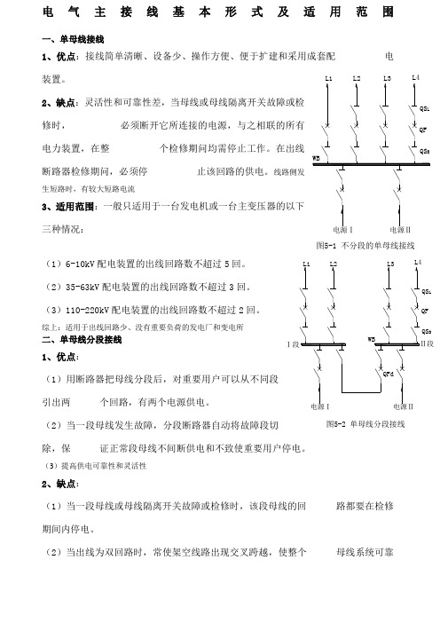 电气主接线汇总