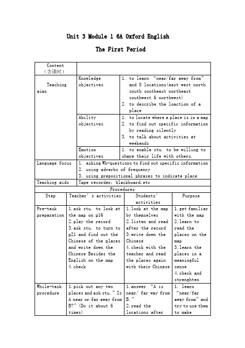 6A Module1 Unit 3