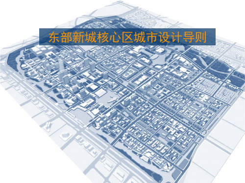 宁波东部新城核心区城市设计导则精品PPT课件