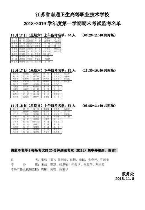 江苏省南通卫生高等职业技术学校