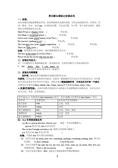 人教版英语九年级 Unit 9 精讲精练 (无答案)