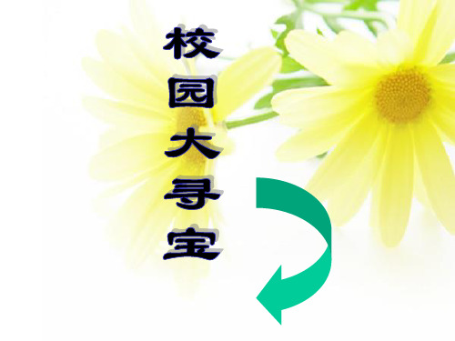 2、校园寻宝