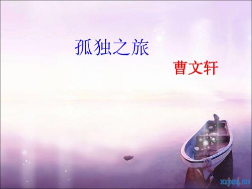《孤独之旅》2