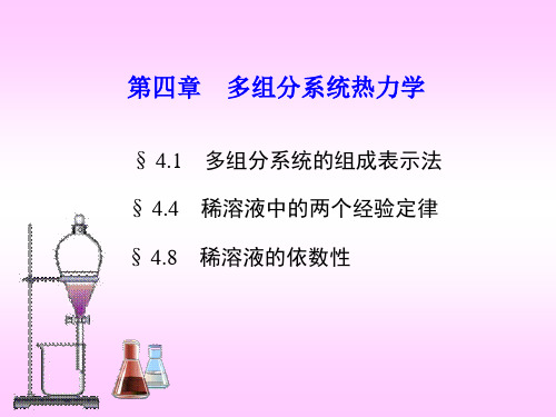 04 多组分系统热力学