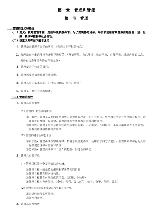 在职硕士,MPA公共管理学知识点汇总