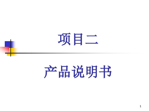 产品说明ppt课件