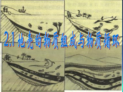 2.1地壳结构物质组成和地貌