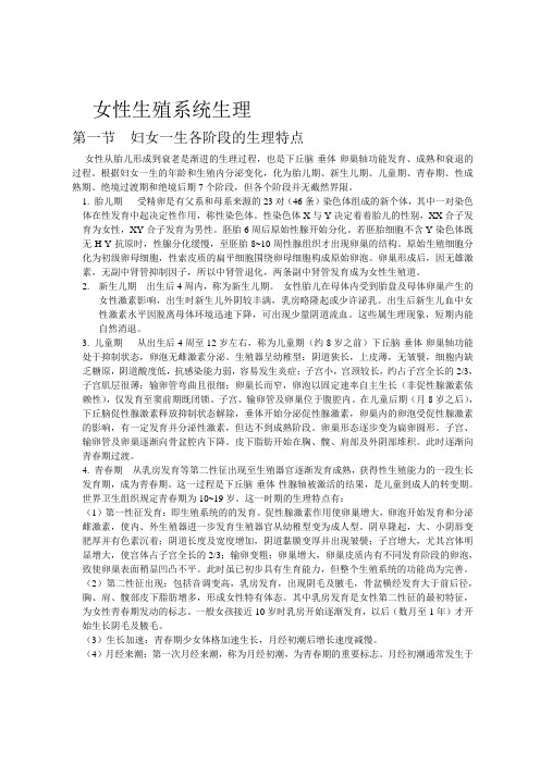 女性生殖系统生理
