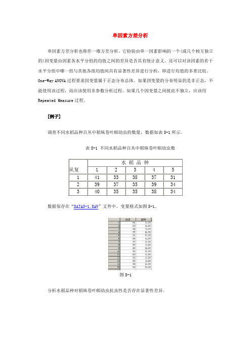 显著性和互作效应分析报告