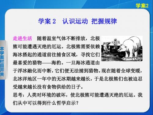 初中《哲学与生活》教学课件第二单元 探索世界与追求真理 第四课 学案2