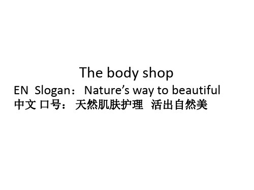 the body shop introduction