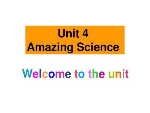 Unit 4《Topic 1 Spaceships are mainly controlled by computers.》Section B 同步课件 (仁爱版九年级上)