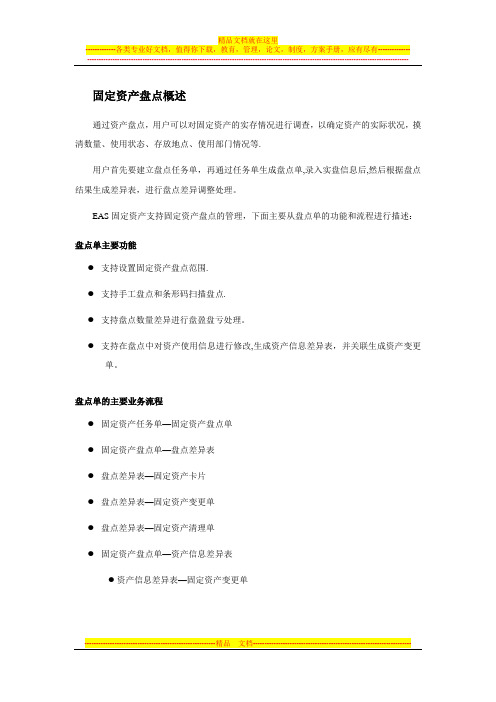 固定资产盘点操作手册