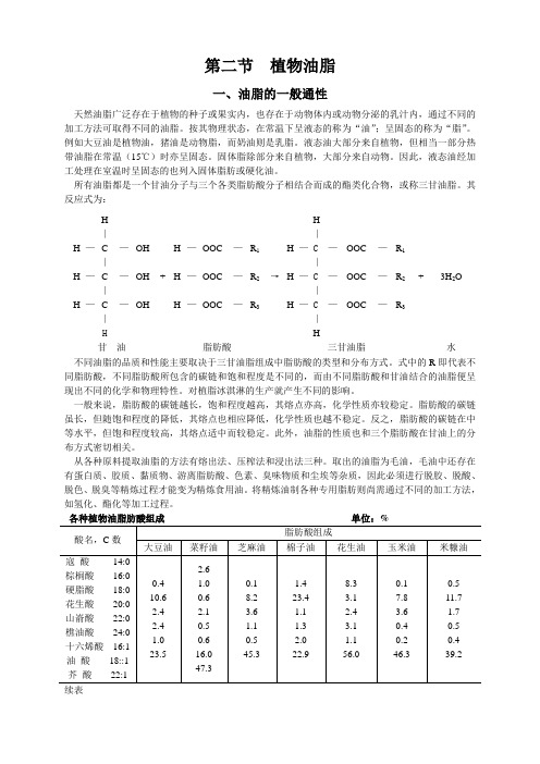 植物油脂