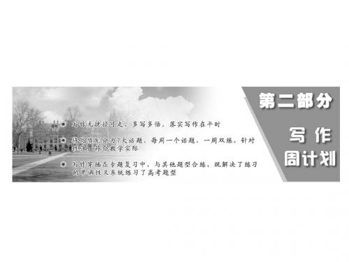 2011年高考英语二轮复习 第二部分 第一讲 抓住关键点,突.