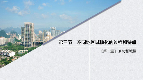 《不同地区城镇化的过程和特点》乡村和城镇PPT(完美版)