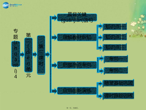 高中化学 专题4 第二单元 第三课时 硝酸的性质课件 苏教版