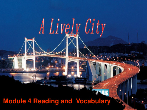 外研 英语必修1Module 4Reading and vocabulary  (2)
