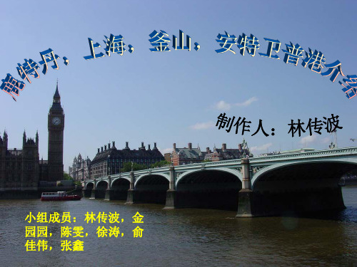 鹿特丹,上海,釜山,安特卫普港口介绍