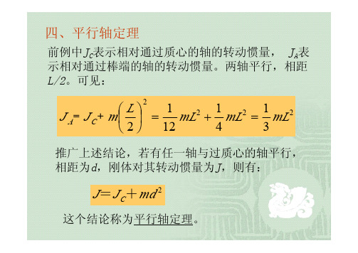 平行轴定理——精选推荐