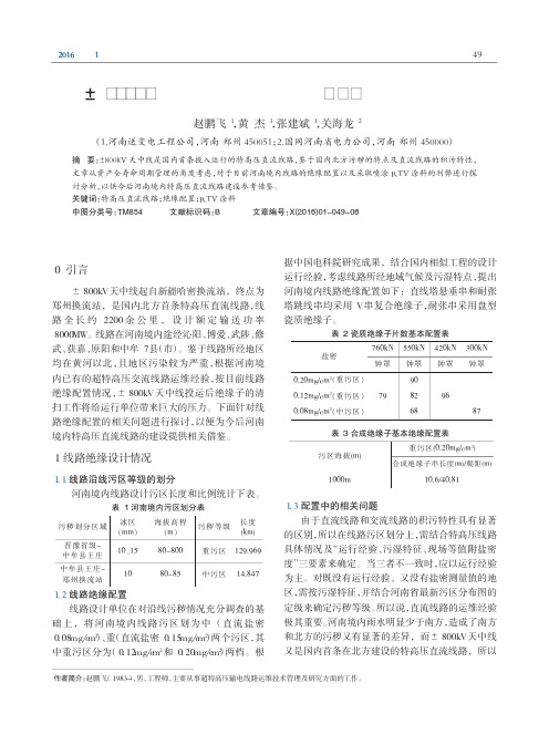 ±800kV天中线绝缘子喷涂RTV涂料的探讨