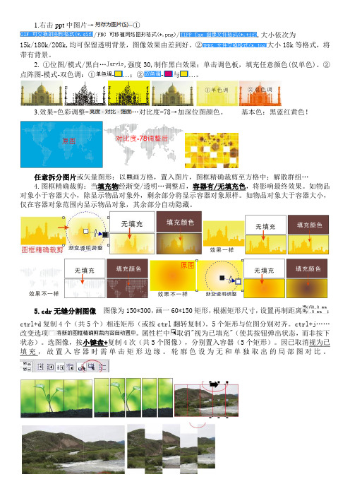 corelDRAW专题系列之 位图