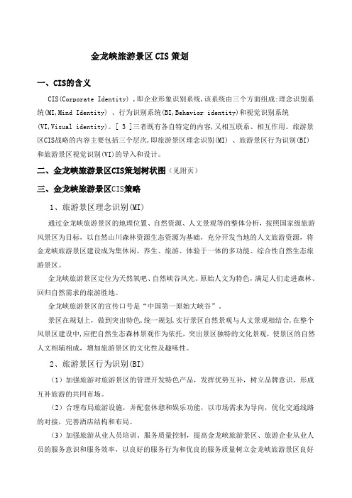 旅游景区CIS策划