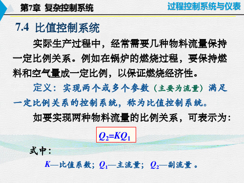 过程控制系统与仪表 第2版 课件 第7章第2节