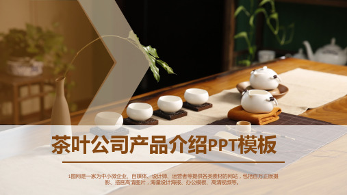 茶文化茶叶茶道宣传PPT模版104