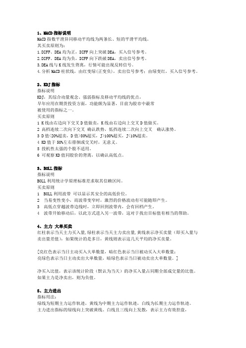 3、炒股技术指标解析-Word版