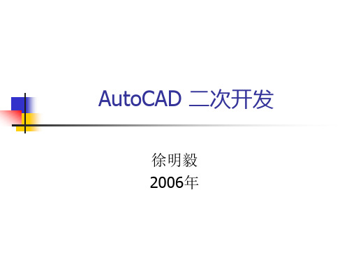 AutoCAD开发.ppt