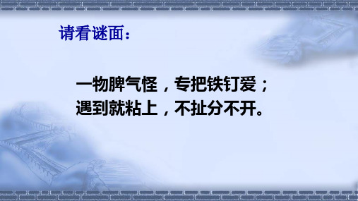 新教科版二年级科学下册《磁铁能吸引什么》ppt教学课件