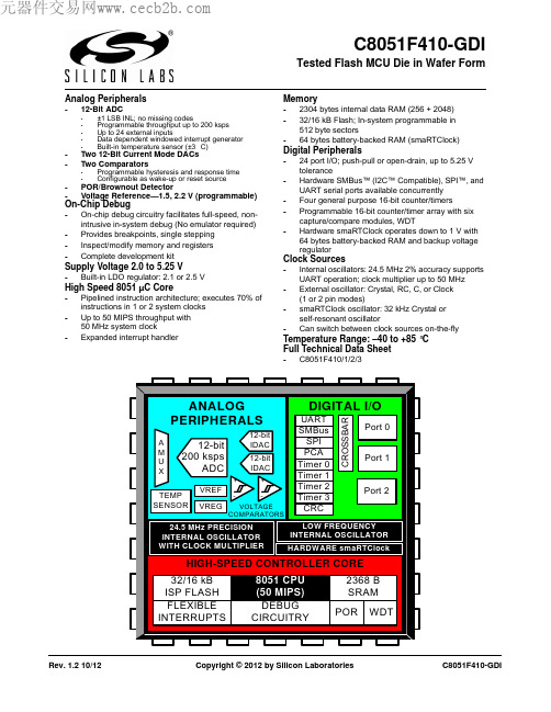 C8051F410-GDI中文资料