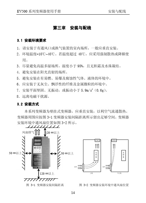 北京富川变频器EV500系列说明书