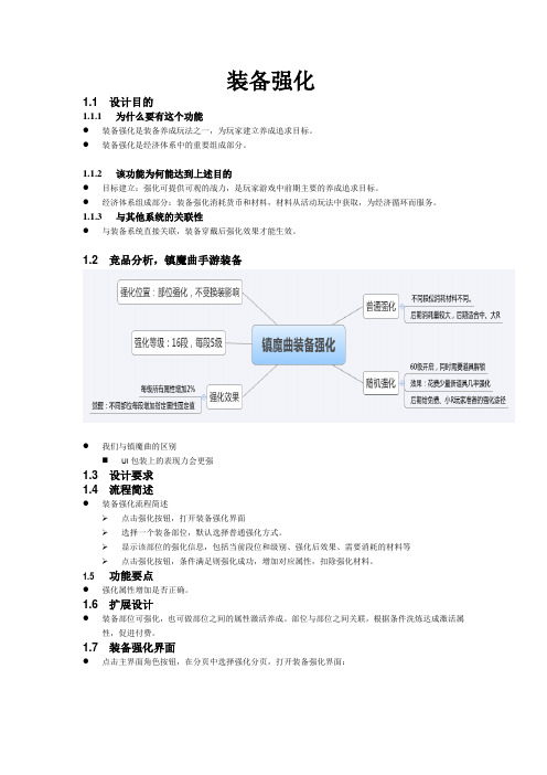 游戏装备强化