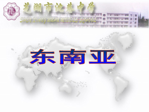 第二节 东南亚
