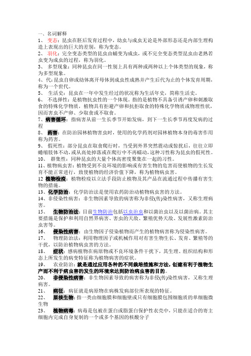 海南大学园艺植物病虫害