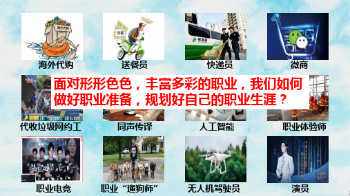 人教部编版九下道德和法治6.2多彩的职业 (22张PPT)