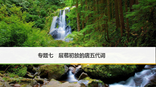 展苞初放的唐五代词ppt5(课件+试题,打包15套) 课件5