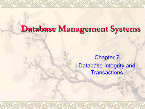 Database Management Systems