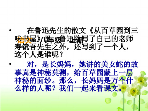 人教版初一下(七年级下)语文三单元示范课件