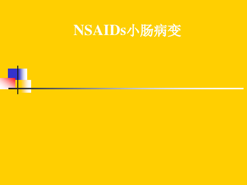 NSAIDs相关性肠病