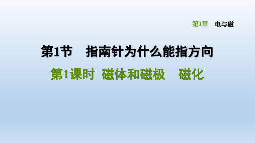 2020春浙教版八年级科学下册-第1章 电与磁 优质教学课件(付,398)